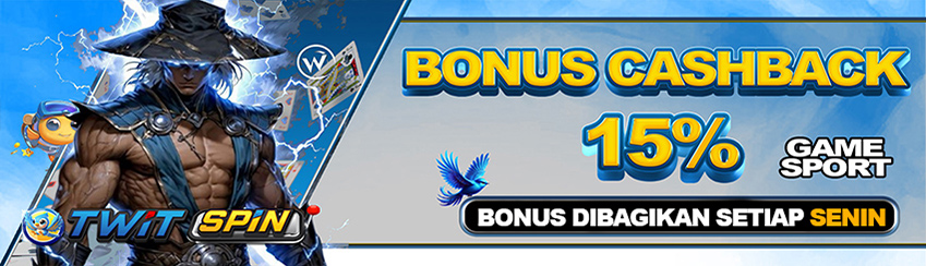 BONUS CASHBACK MINGGUAN