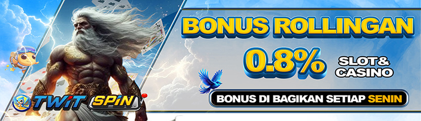 BONUS ROLLINGAN MINGGUAN